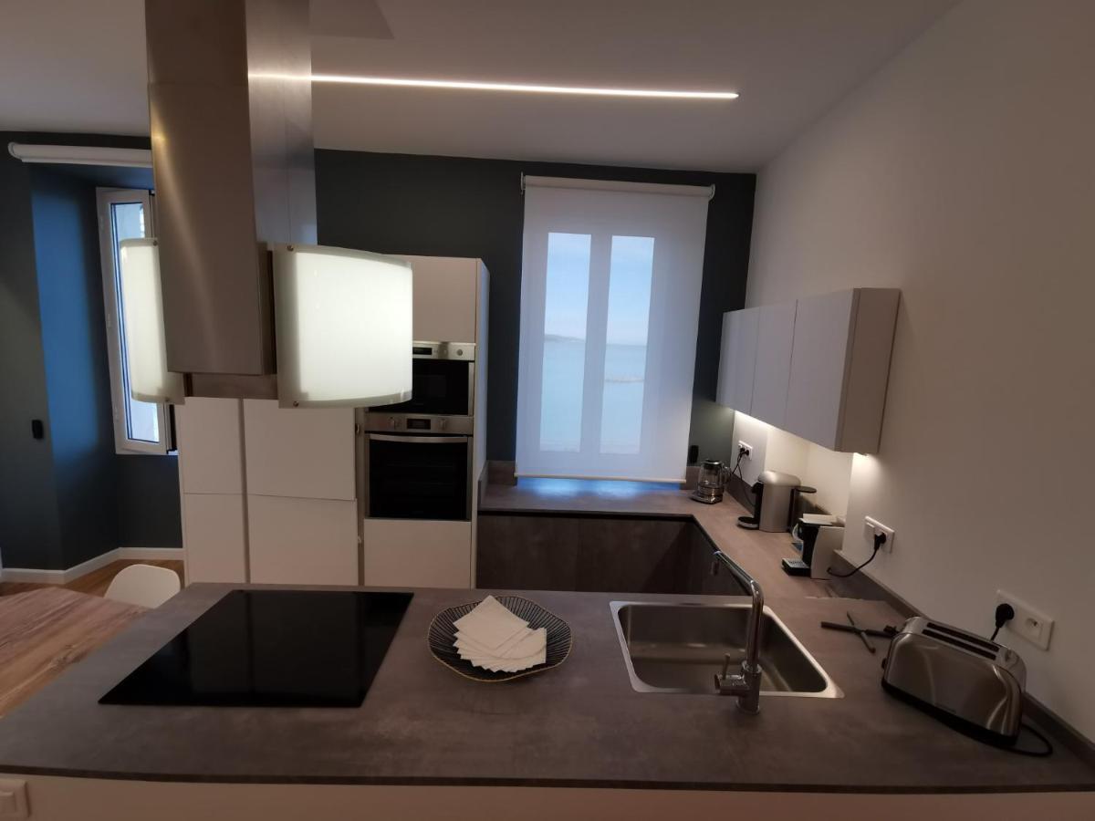 Magnifique Duplex Vue Mer Menton Eksteriør billede